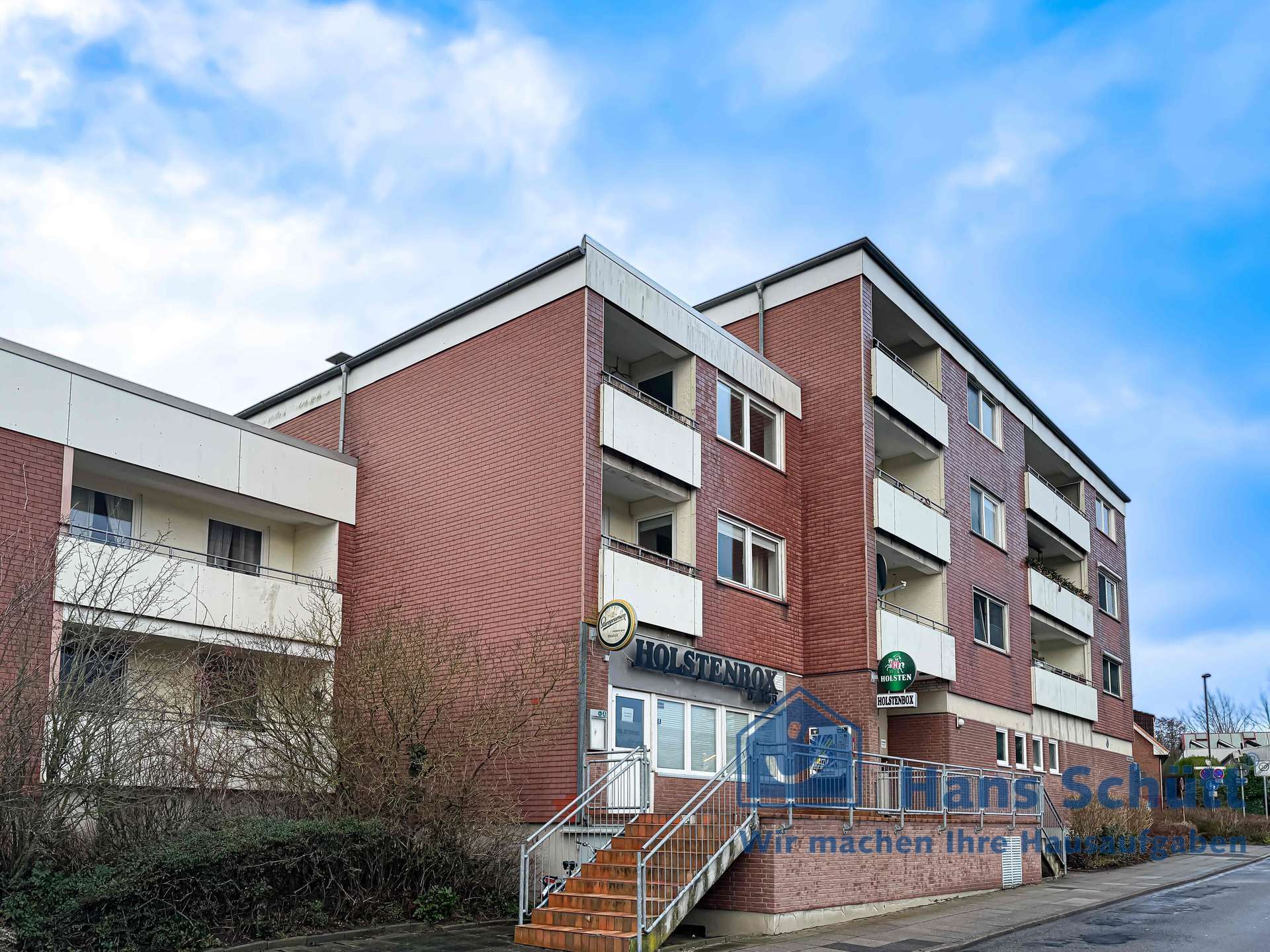 Altenholz – vermietete 3 Zimmer-Eigentumswohnung mit Loggia und Garage